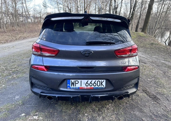 Hyundai i30 N cena 86500 przebieg: 57200, rok produkcji 2017 z Ostroróg małe 379